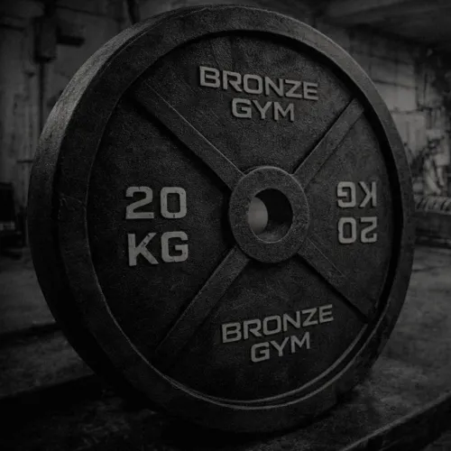 Диск олимпийский BRONZE GYM чугунный 15 кг